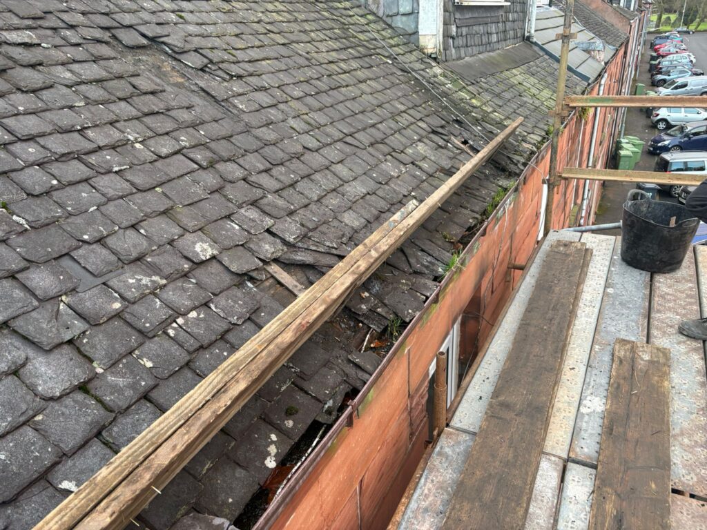 Re-roof project in Alexandria - NC Roofing Services